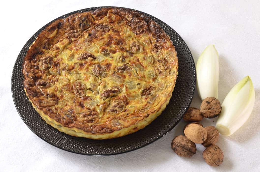 Quiche Sans P Te Aux Endives Roquefort Et Noix Ma Cuisine Sant