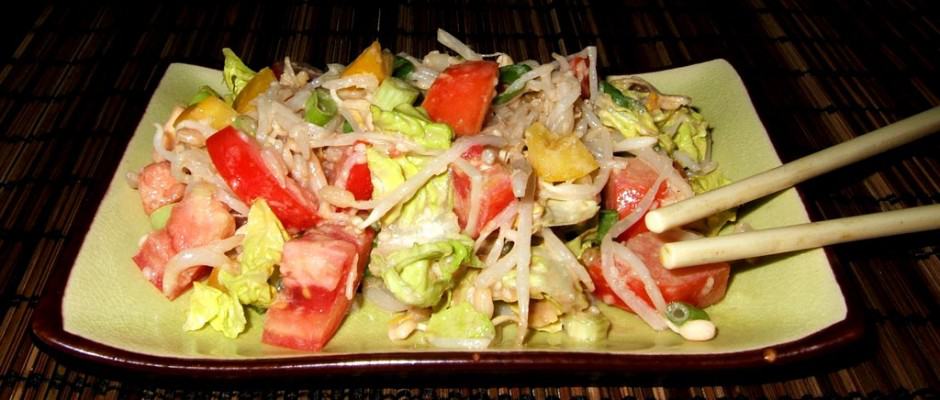 Salade asiatique  au sésame